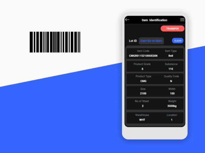 Barcode scanner feature