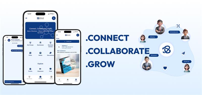 bees of business banner image